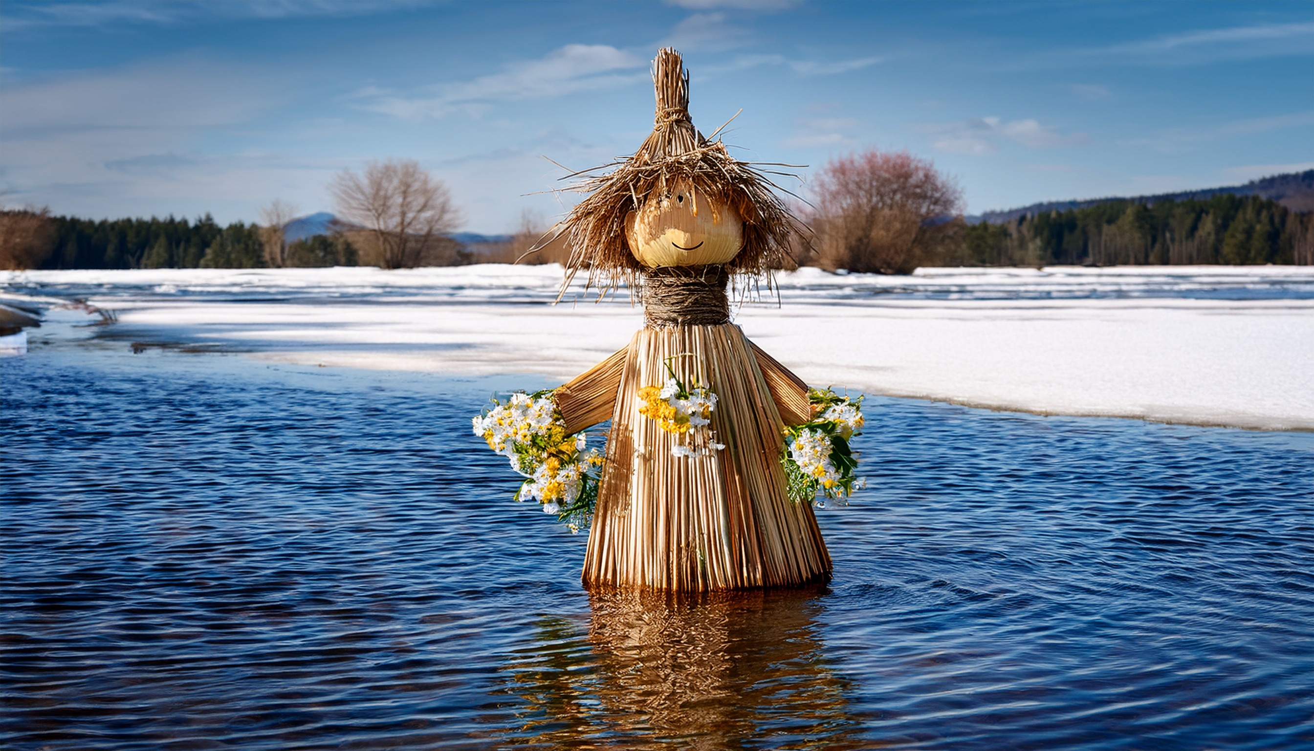 Zdjęcie obrazujące aktualność: Ekologiczna Marzanna 